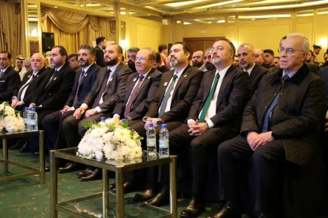 شارك وزير التعليم العالي  ووزير الثقافة  في المؤتمر الصحفي الذي أقامته وزارة الثقافة للإعلان عن التحضيرات لإقامة معرض دمشق الدولي للكتاب