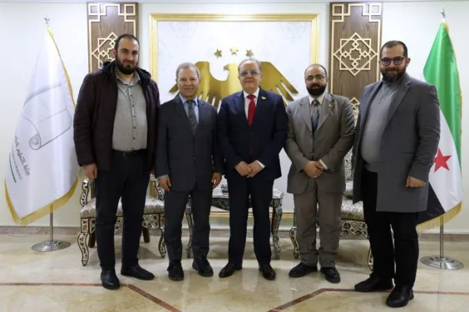 وزير التعليم العالي والبحث العلمي يبحث مع  عضو الهيئة الاستشارية في منظمة «خذ بيدي»، آفاق التعاون العلمي والصحي لرعاية أطفال التوحد
