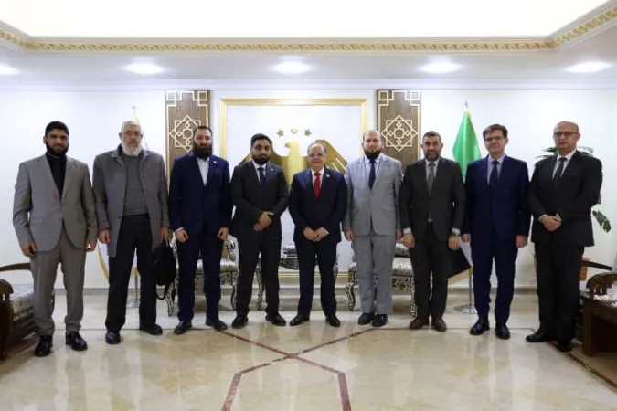 لقاء وزير التعليم العالي والبحث العلمي الدكتور 