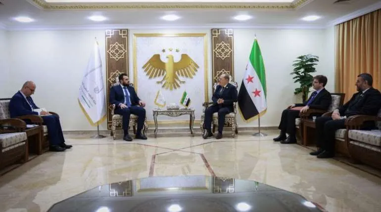 لقاء وزير التعليم العالي مع مدير التعاون الدولي في وزارة الخارجية والمغتربين