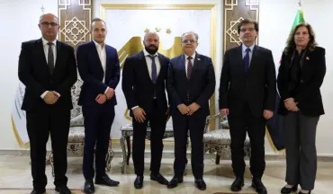 وزير التعليم العالي والبحث العلمي يبحث مع مسؤولي شركة Control Risks البريطانية، التعاون في الأمن السيبراني وتكنولوجيا المعلومات