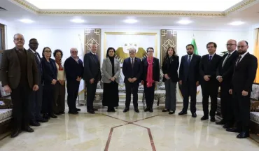 وزير التعليم العالي  يبحث مع وفد من منظمة الصحة العالمية مجالات التعاون في دعم القطاع الصحي والصحة النفسية