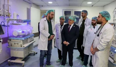 وزير التعليم العالي يجري جولة ميدانية في مشفى التوليد الجامعي ويجتمع مع مجلس الإدارة لبحث واقع الخدمات الطبية
